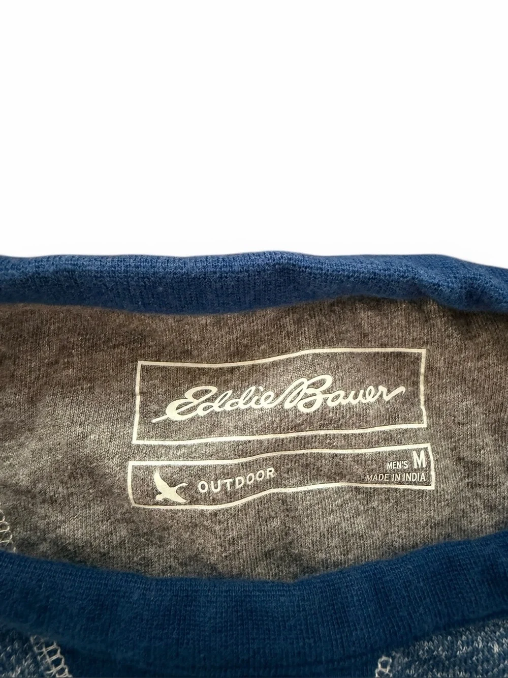 Vintage Eddie Bauer Blue Heathered Crewneck Sweatshirt